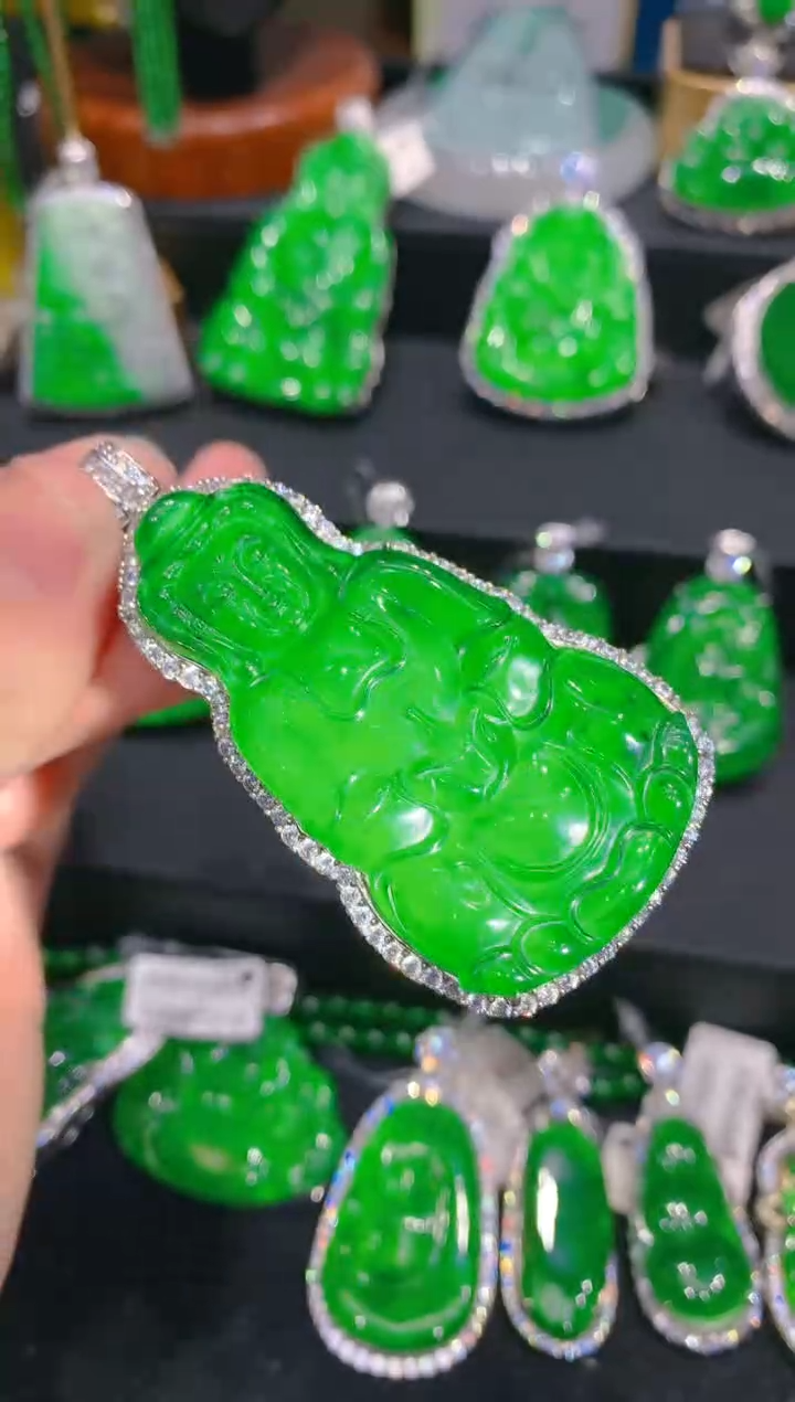 【闪购商品】翡翠颈饰银S925镶嵌29一季