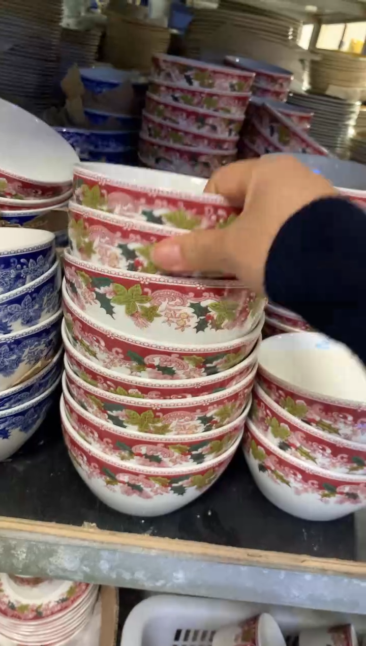 陶陶瓷原单CC119餐具4个