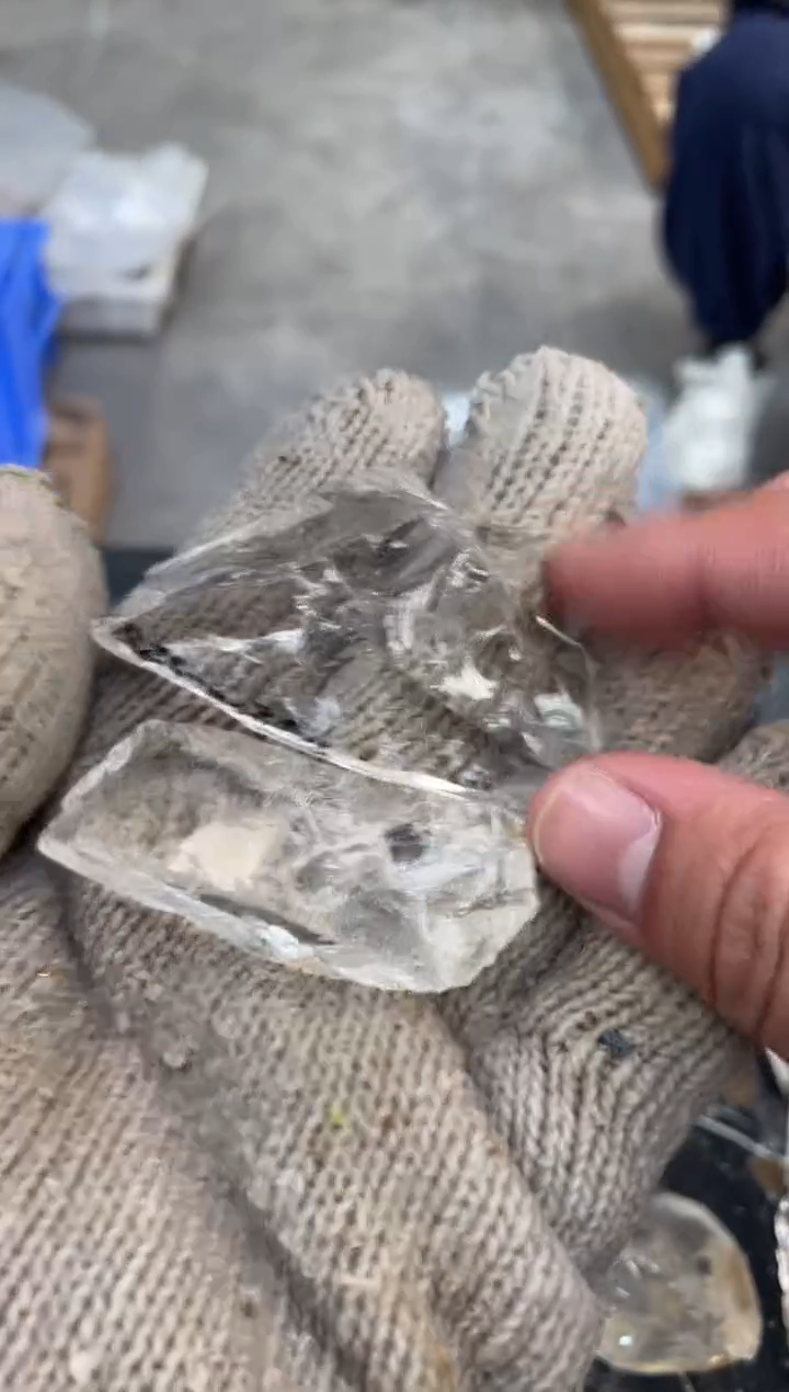 【闪购商品】水晶原石未镶嵌天然喜马拉雅白水晶原石