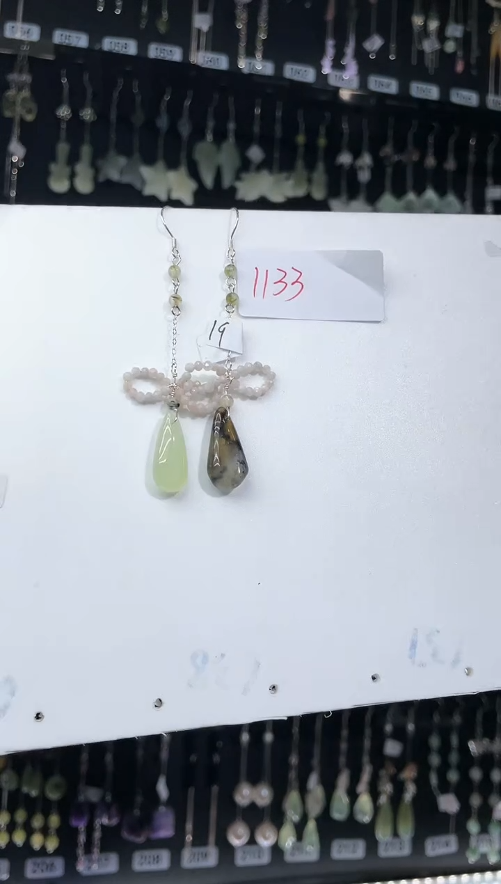 【闪购商品】紫晶耳饰银S925镶嵌喜欢拍