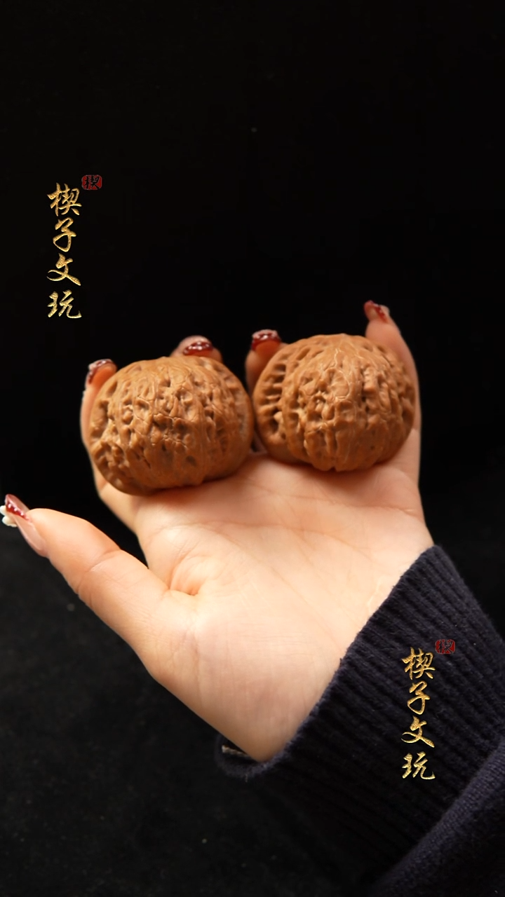 把件文玩核桃铁锤妹妹41.5mm