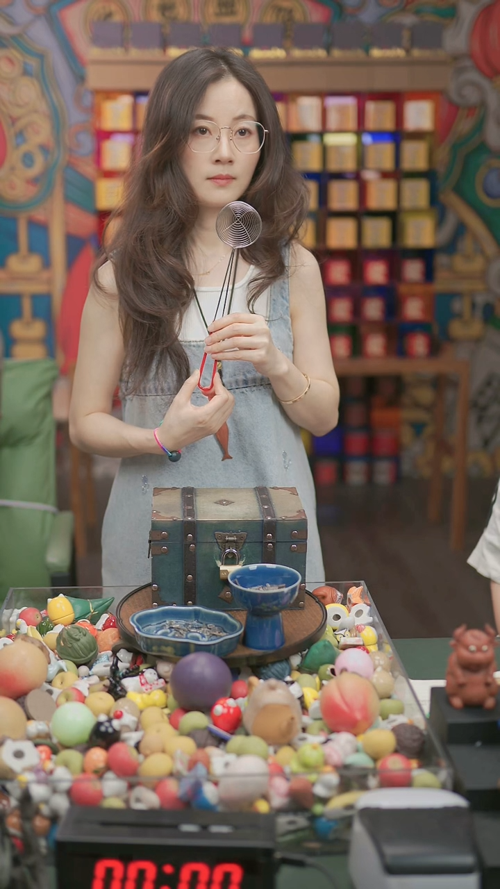 紫砂茶宠小勺挖呀挖