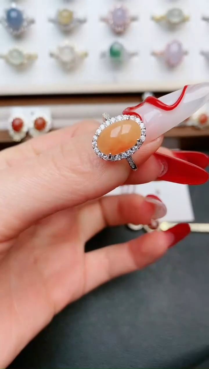 【闪购商品】翡翠戒指银S925镶嵌.....