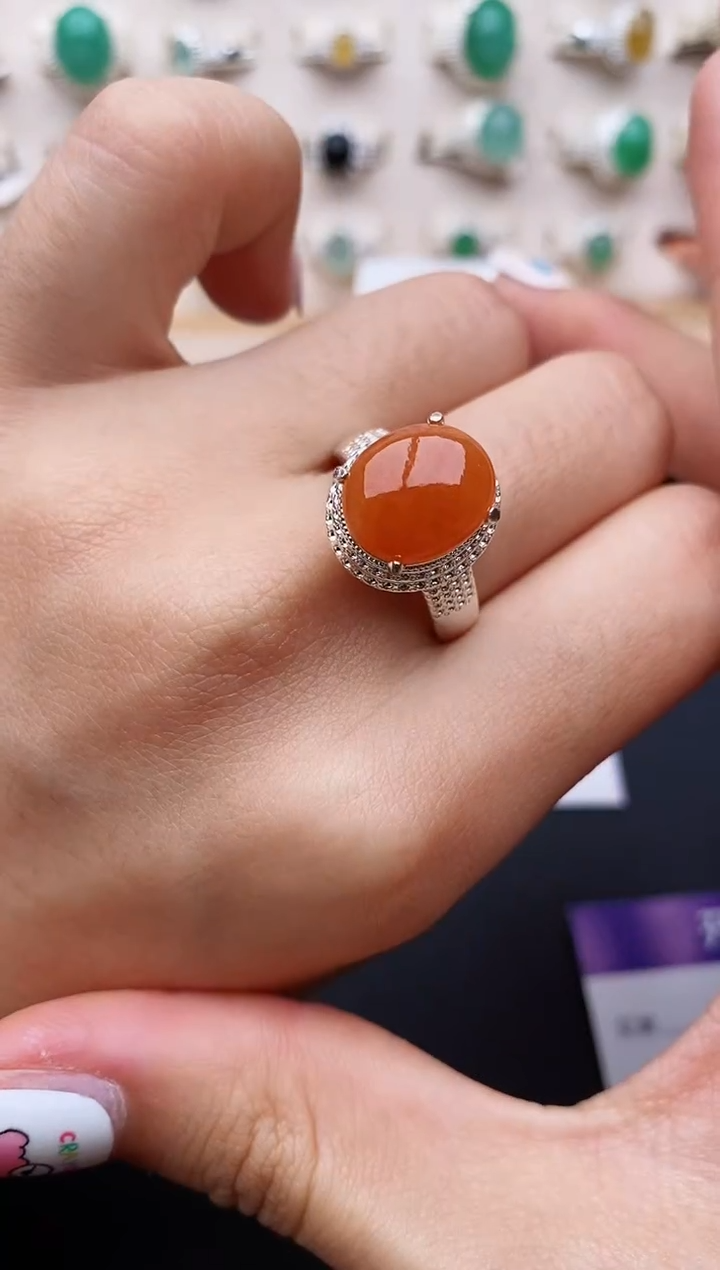 【闪购商品】翡翠戒指未镶嵌缅甸翡翠