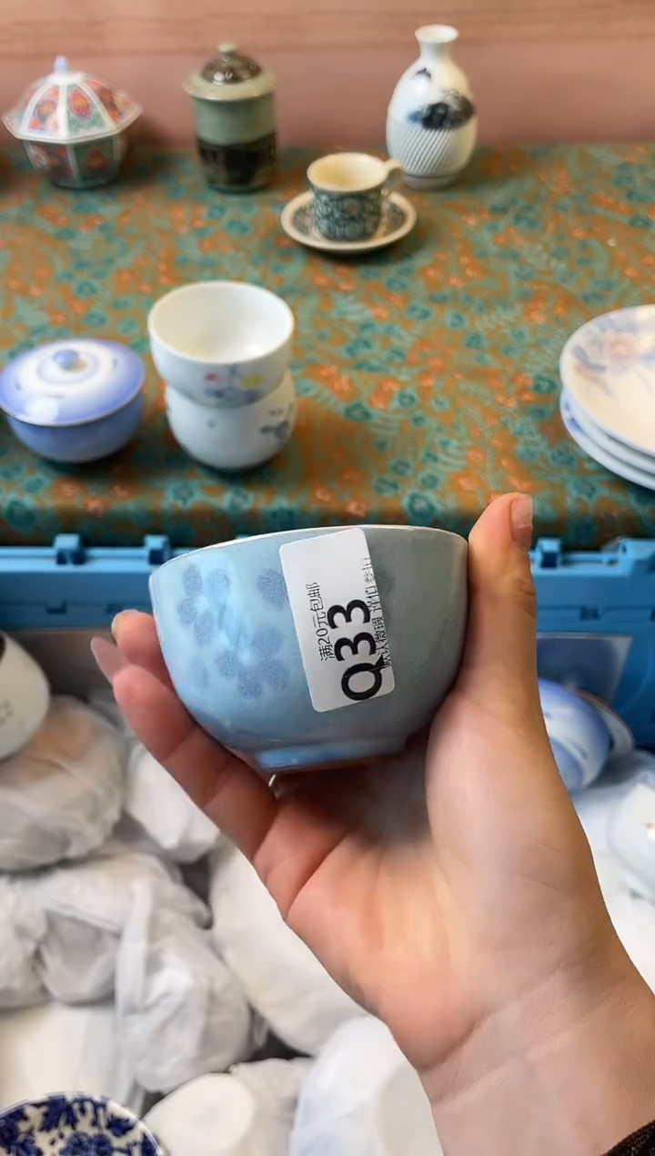 瓷片爱**呀瓷器瓷器Q33