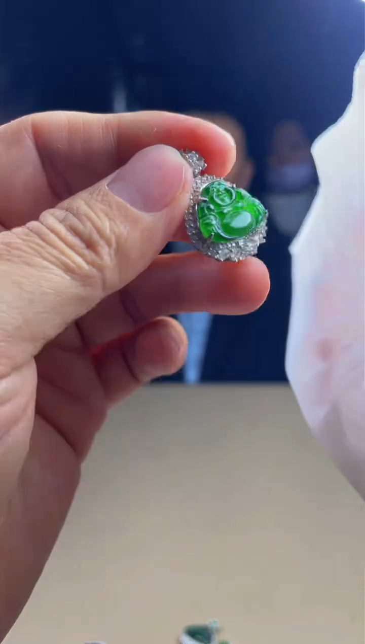 【闪购商品】翡翠颈饰未镶嵌      1444