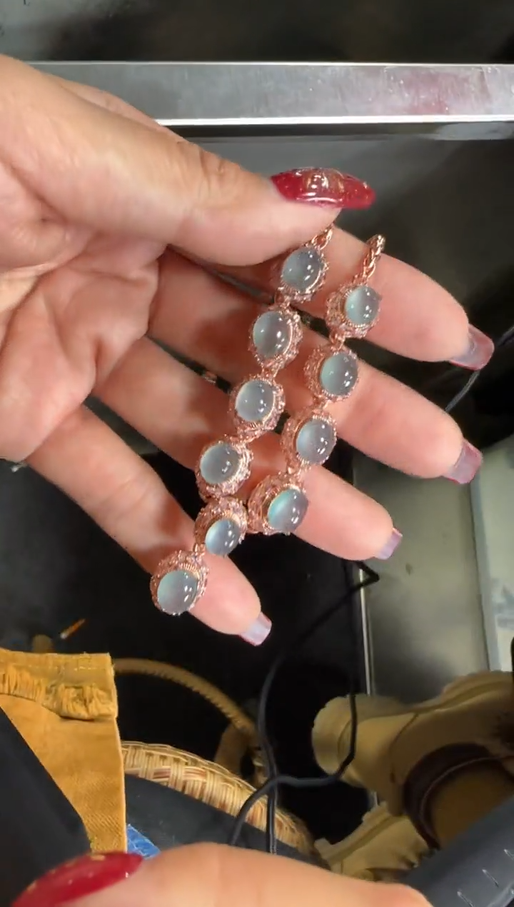 【闪购商品】翡翠套链未镶嵌多样性发货拍一发一