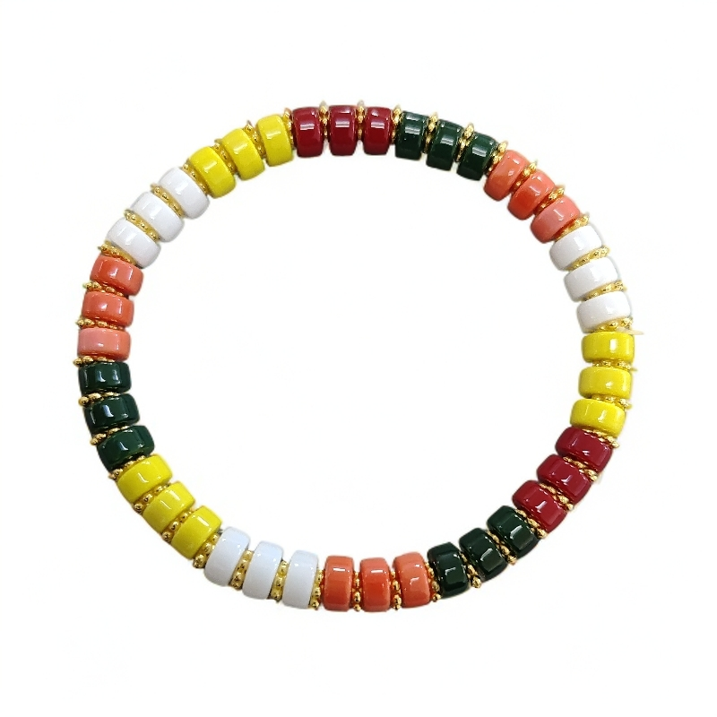 3238号精品DIY卡6mm药片珠手串项圈