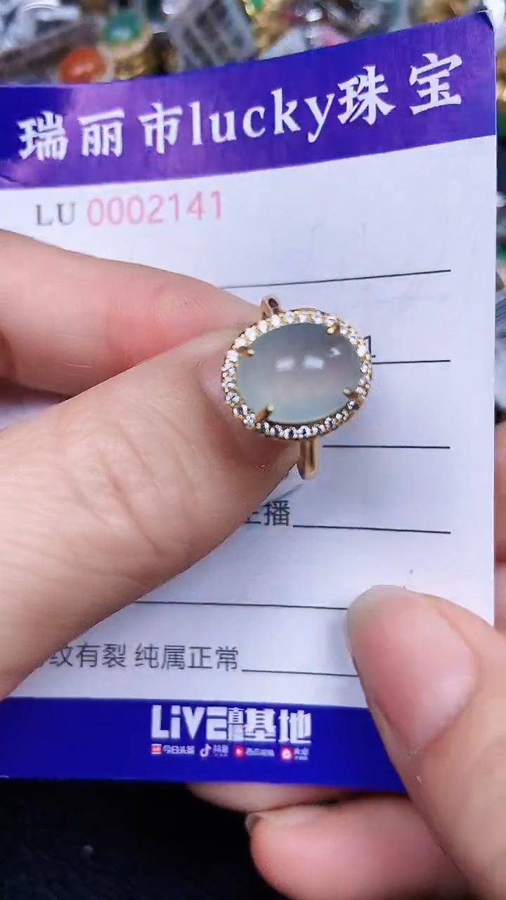 颈饰银S925镶嵌翡翠21441