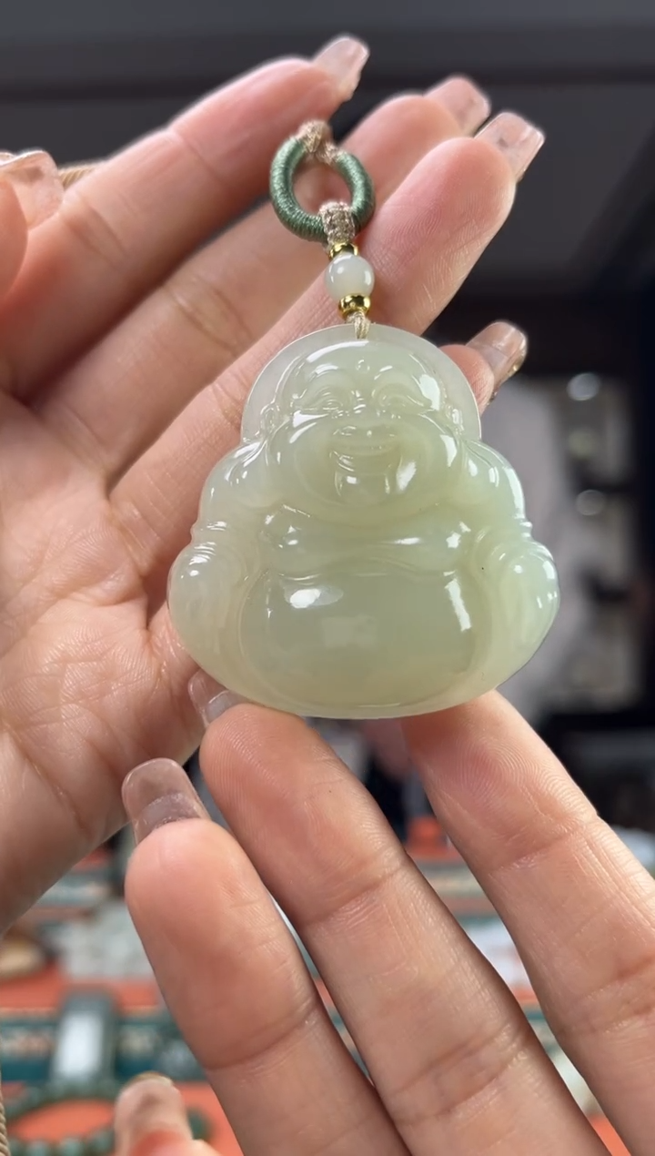 【闪购商品】和田玉颈饰未镶嵌佩佩45mm左右