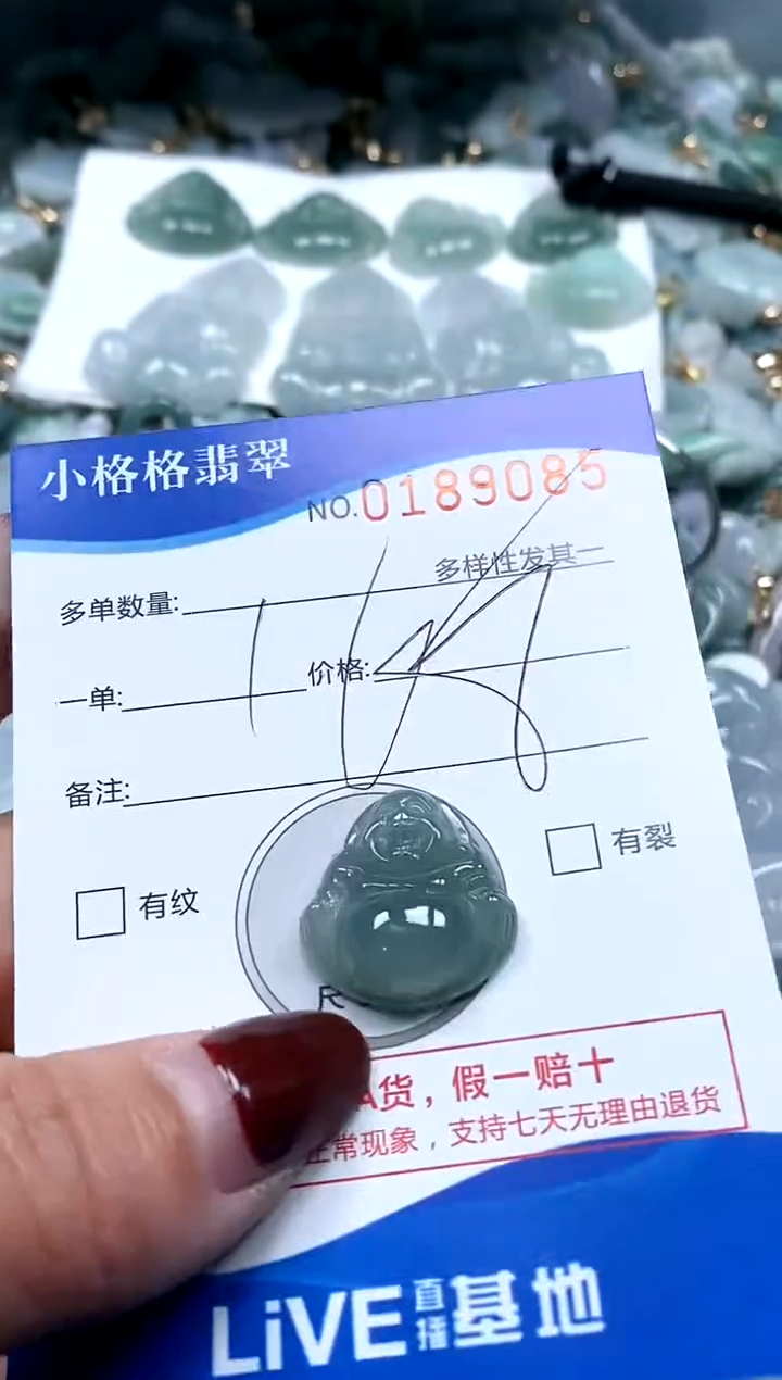 【闪购商品】翡翠颈饰未镶嵌闪购商品0189085