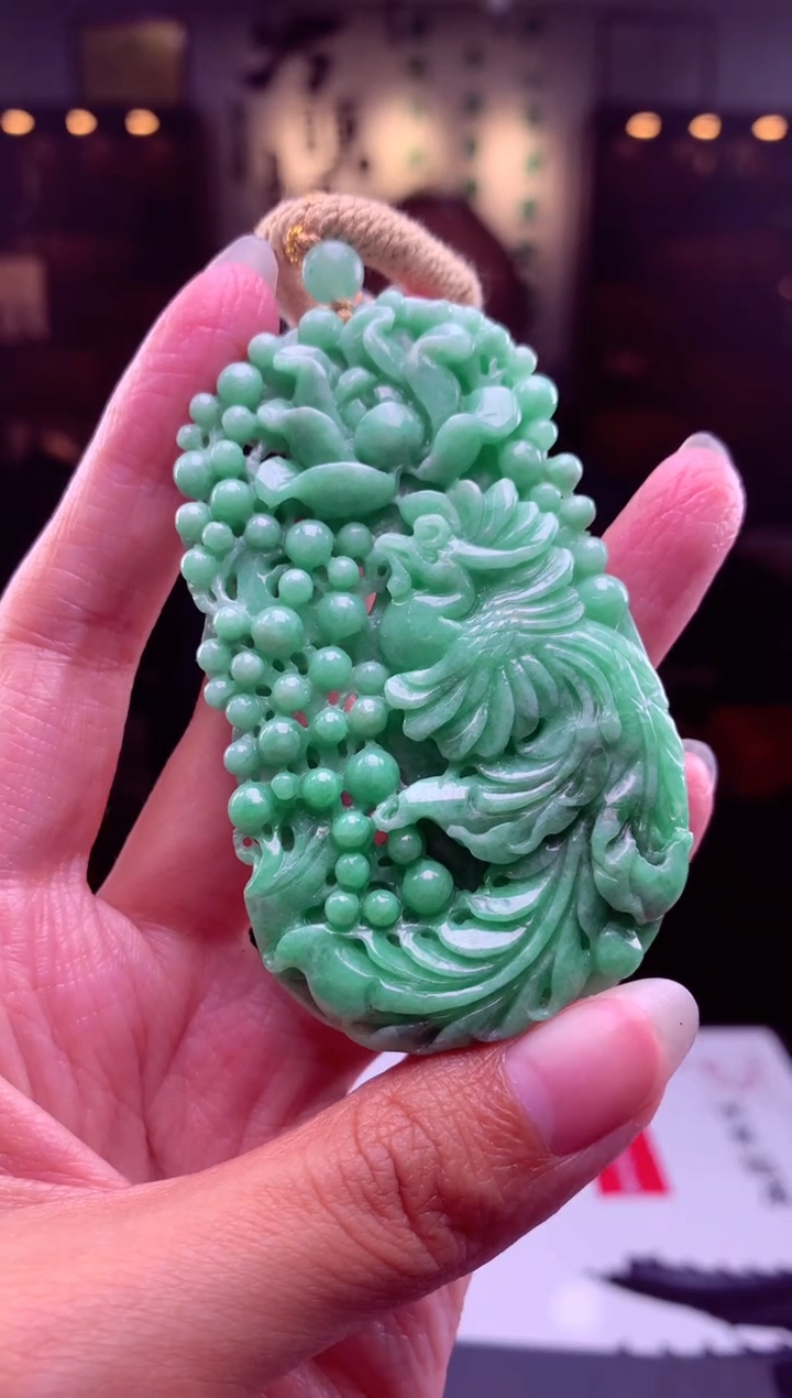 【闪购商品】定制翡翠未镶嵌挂件发货（拍一发一）