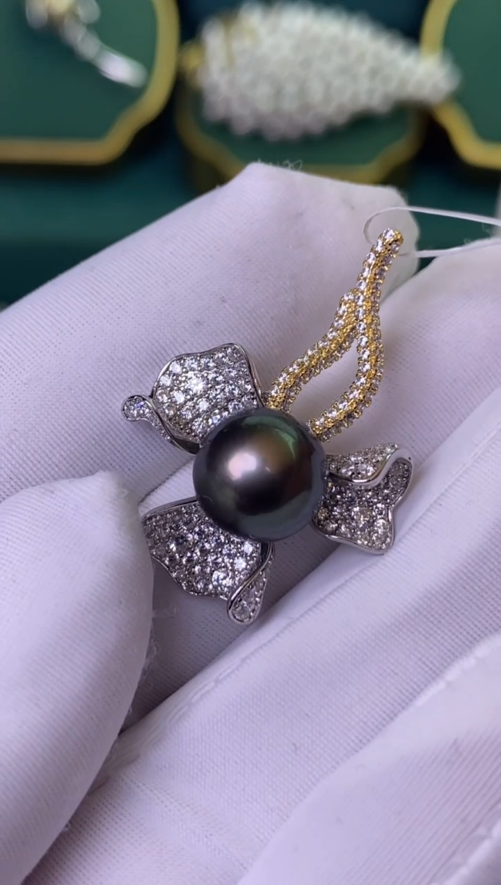 【闪购商品】海水珍珠颈饰银S925镶嵌1