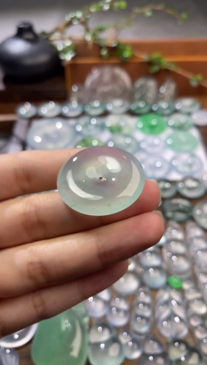 吊坠(不含链)未镶嵌翡翠扣子