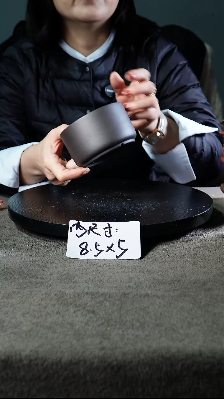 宜兴紫砂小花盆盆