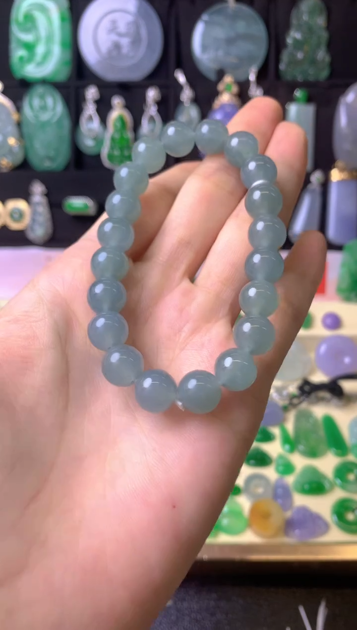 定制翡翠未镶嵌毛货抛光