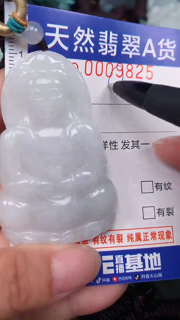 翡翠未镶嵌颈饰...0009825