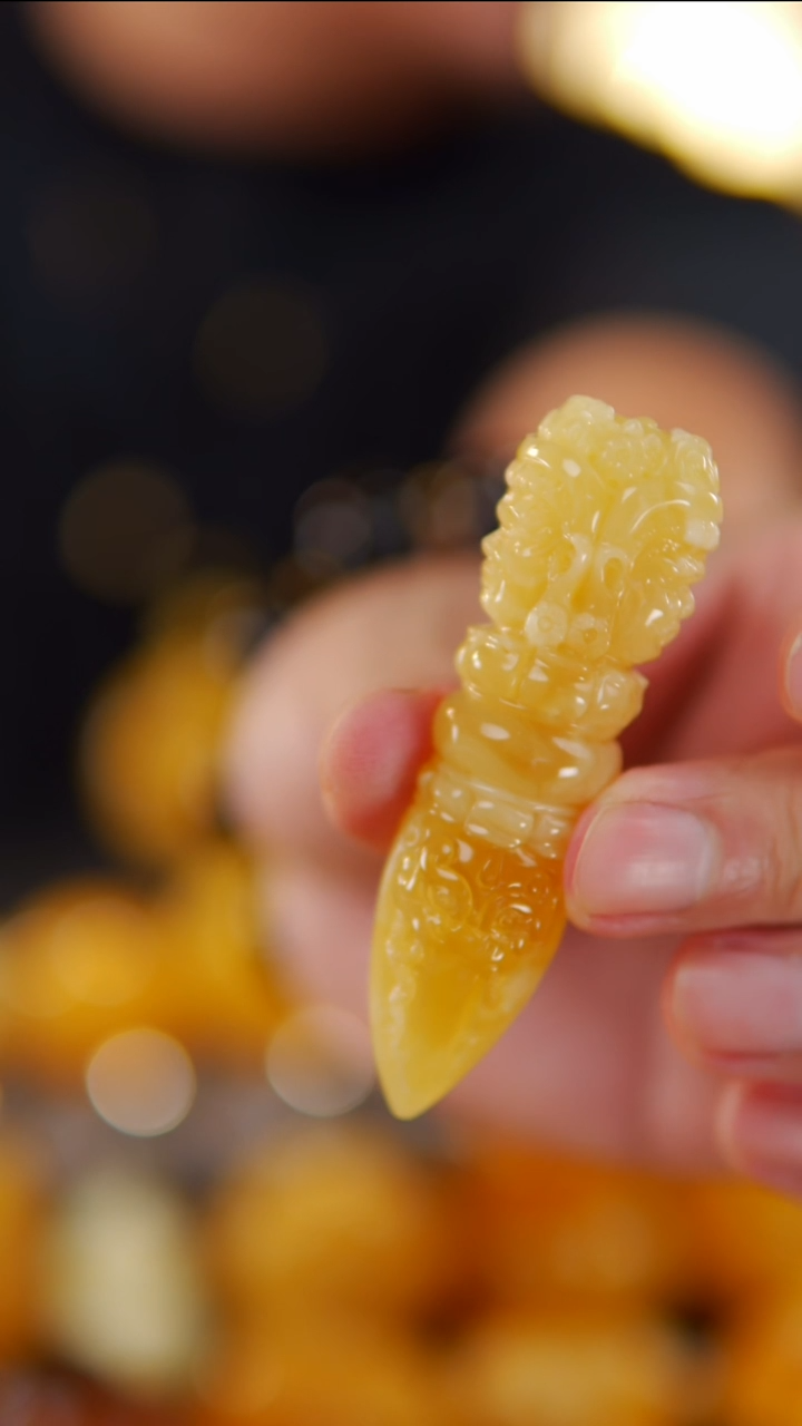 裸石琥珀未镶嵌19.07俄料大黑天木午