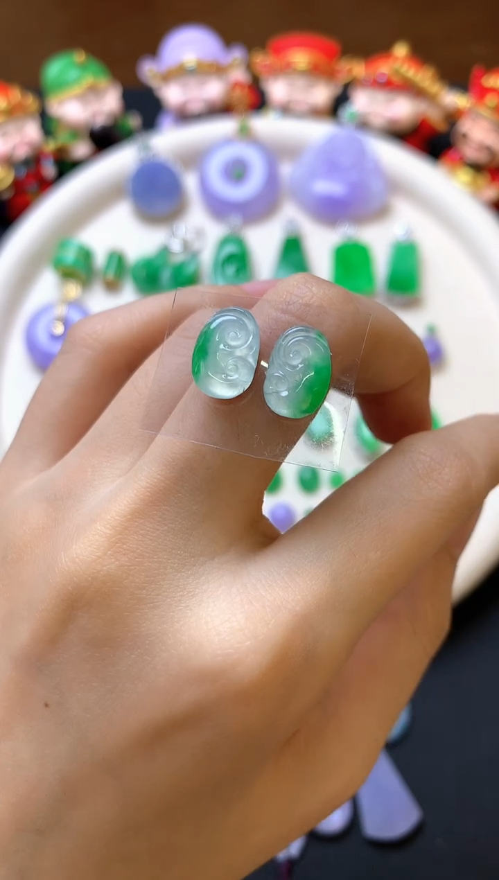 定制翡翠未镶嵌裸石（镶嵌定制）