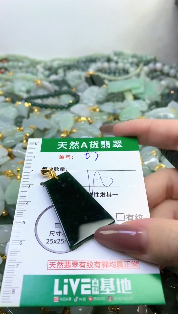 颈饰未镶嵌翡翠纯天然缅甸A货翡翠