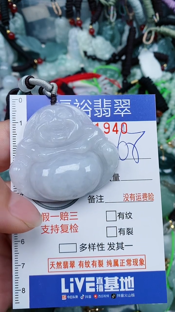 翡翠未镶嵌颈饰...0001940