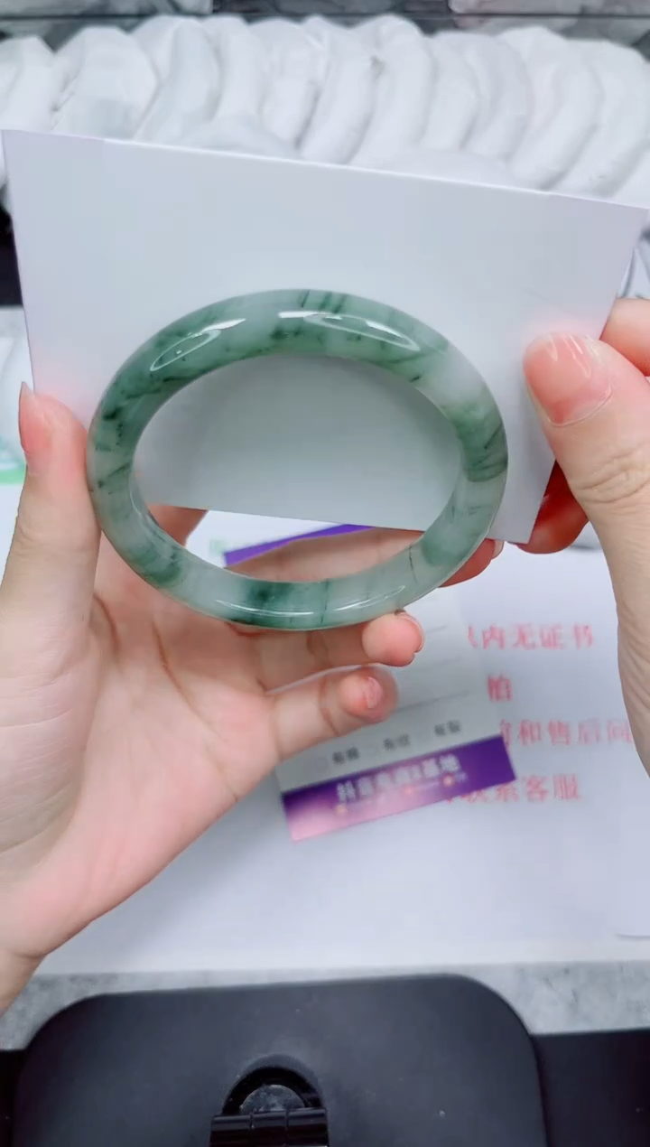 石英质玉手镯未镶嵌190.-58