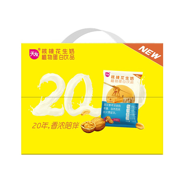 天友利乐核桃花生奶 180ml*20