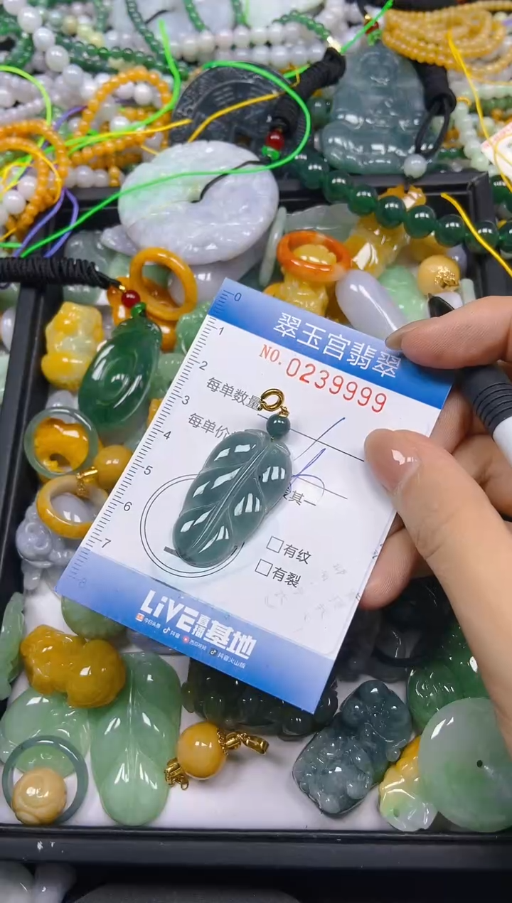 颈饰未镶嵌翡翠闪购C0239999