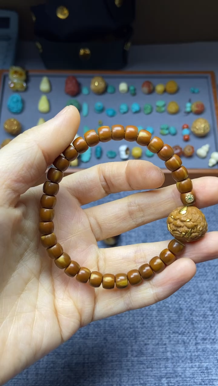 橄榄核手串核尖 树籽