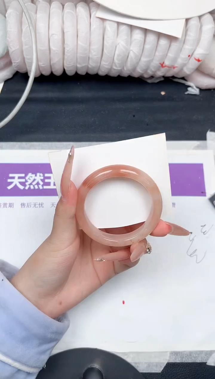 未镶嵌手镯石英质玉163-51