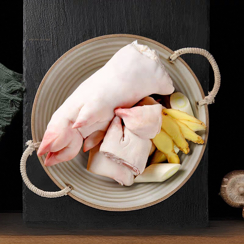 【飞飞家】到手5斤新鲜大猪蹄单只一斤多整根带筋新鲜现切送卤料包