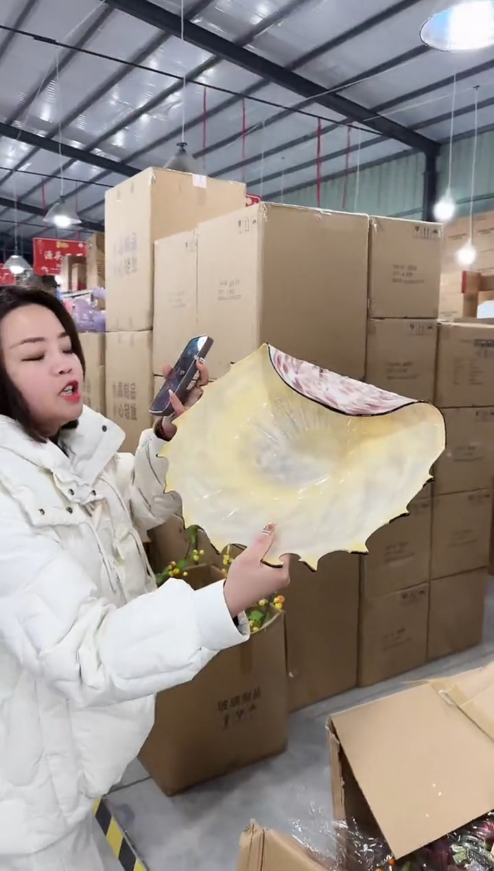 【闪购商品】玻璃于清花器R-早31