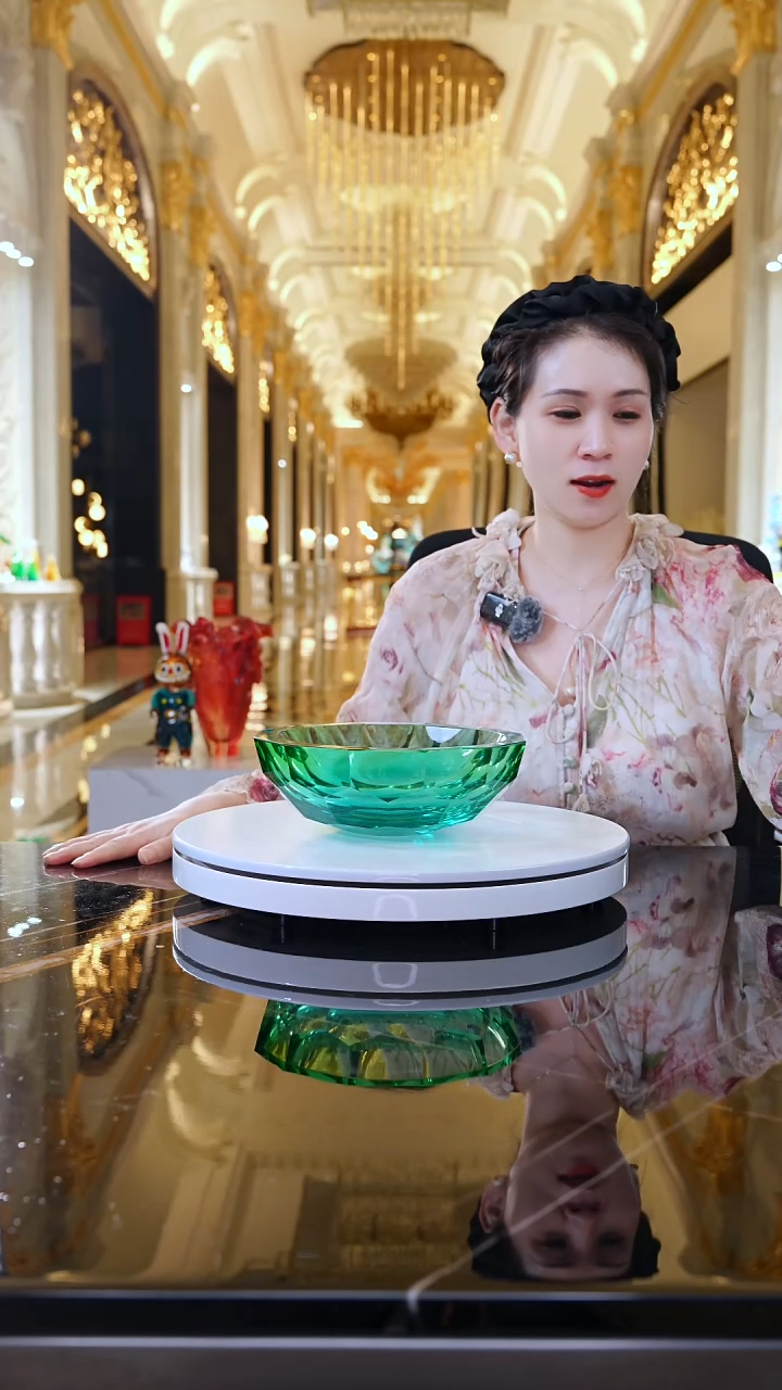 摆件AJ1011280绿色收纳果盘