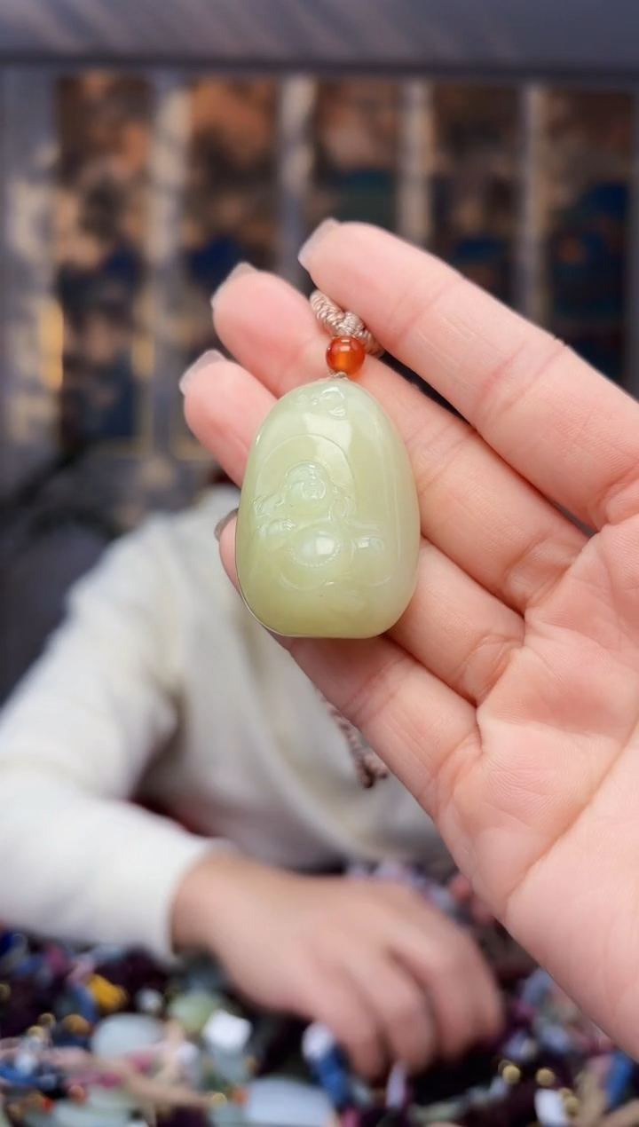 【闪购商品】和田玉挂件未镶嵌拍一发一