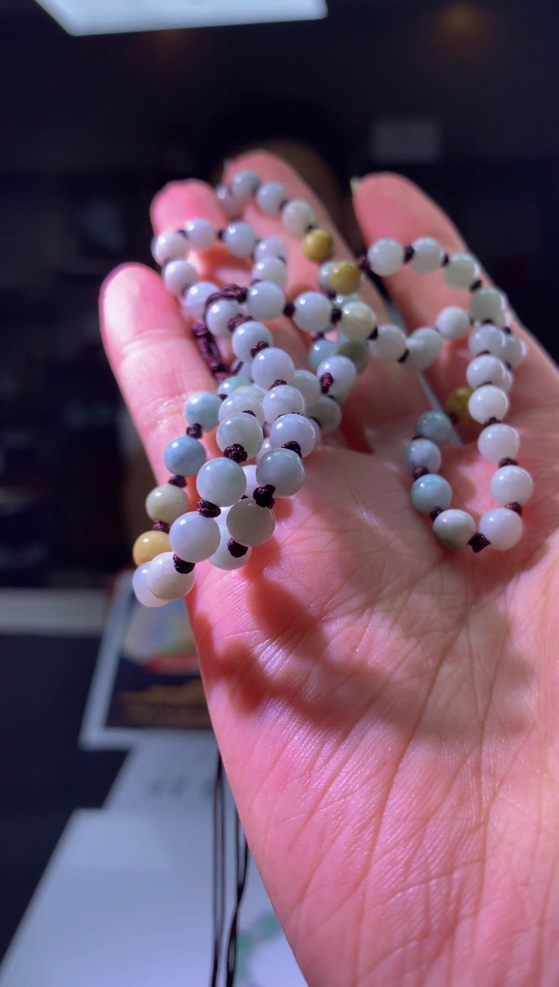 翡翠未镶嵌颈饰净货