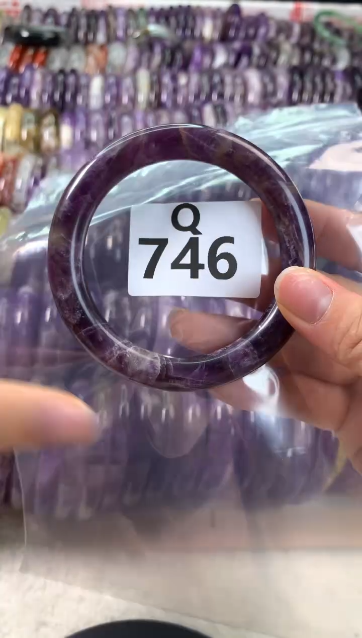 【闪购商品】水晶水晶手镯Q未镶嵌746-58