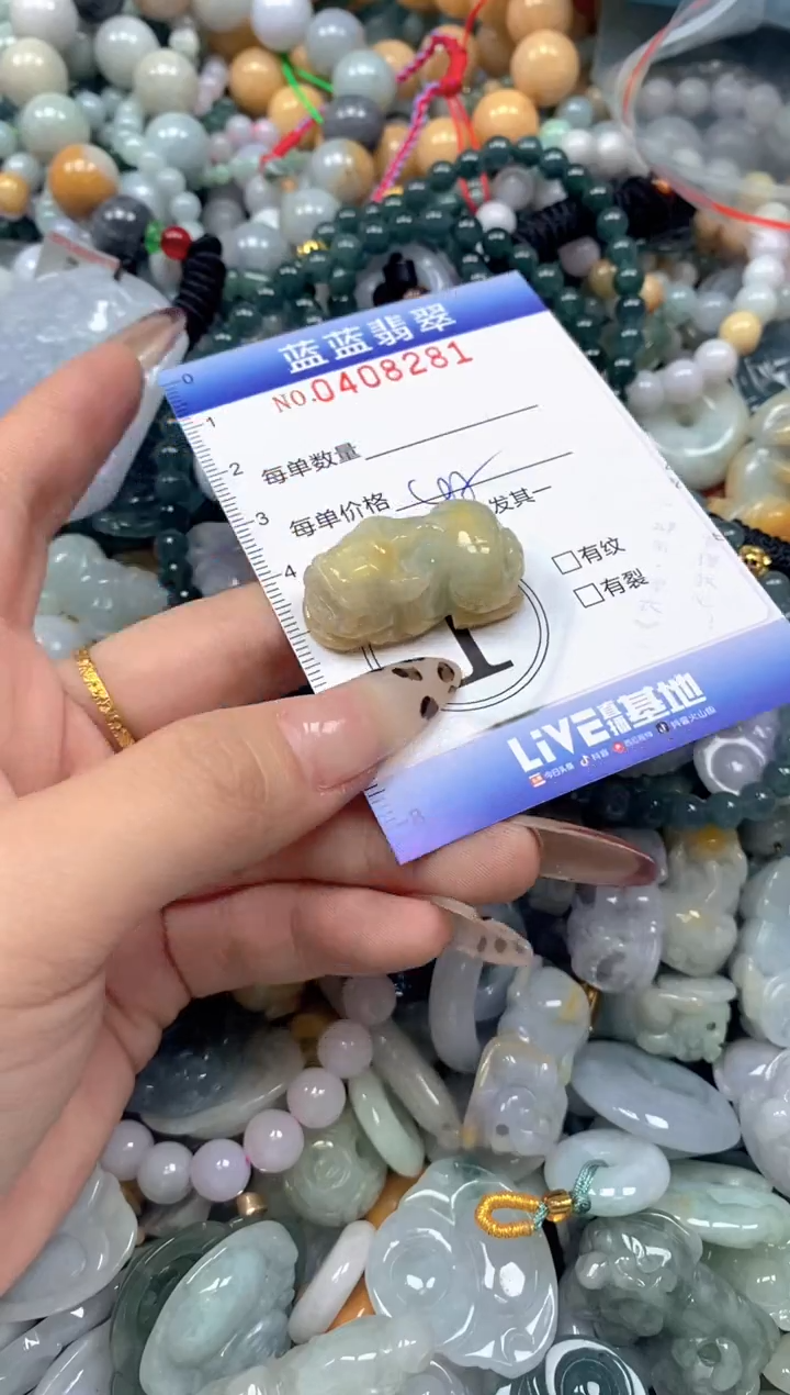 颈饰未镶嵌翡翠闪购0408281
