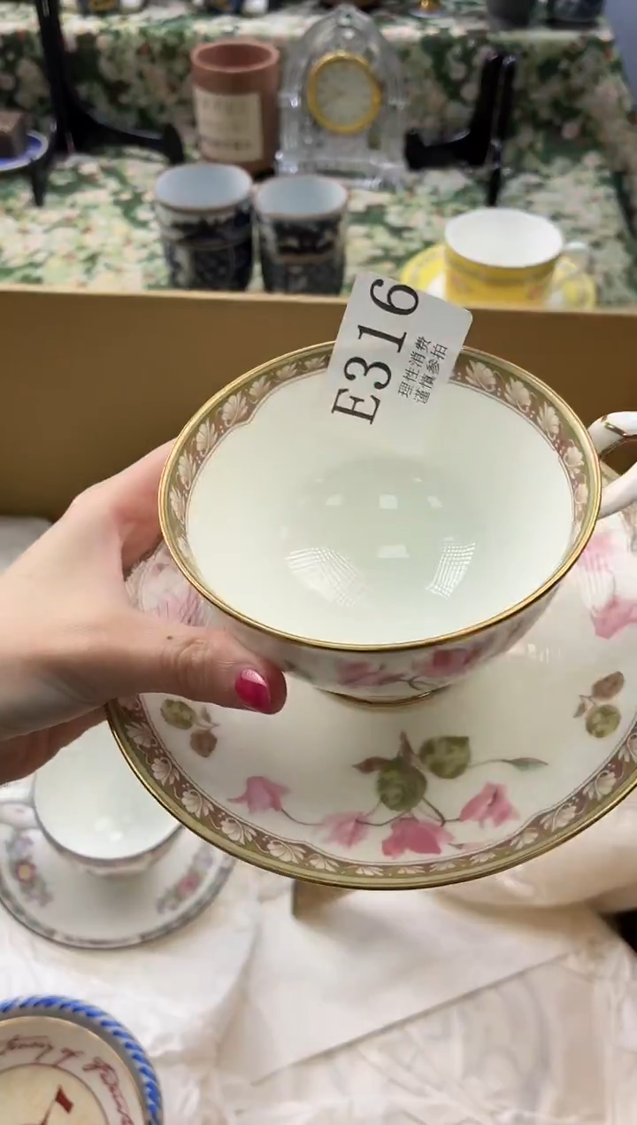瓷片花**风       E316