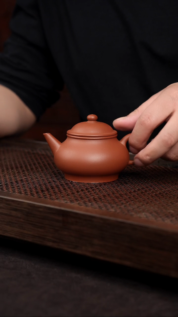 【闪购商品】紫砂茶壶朱泥孟臣水平