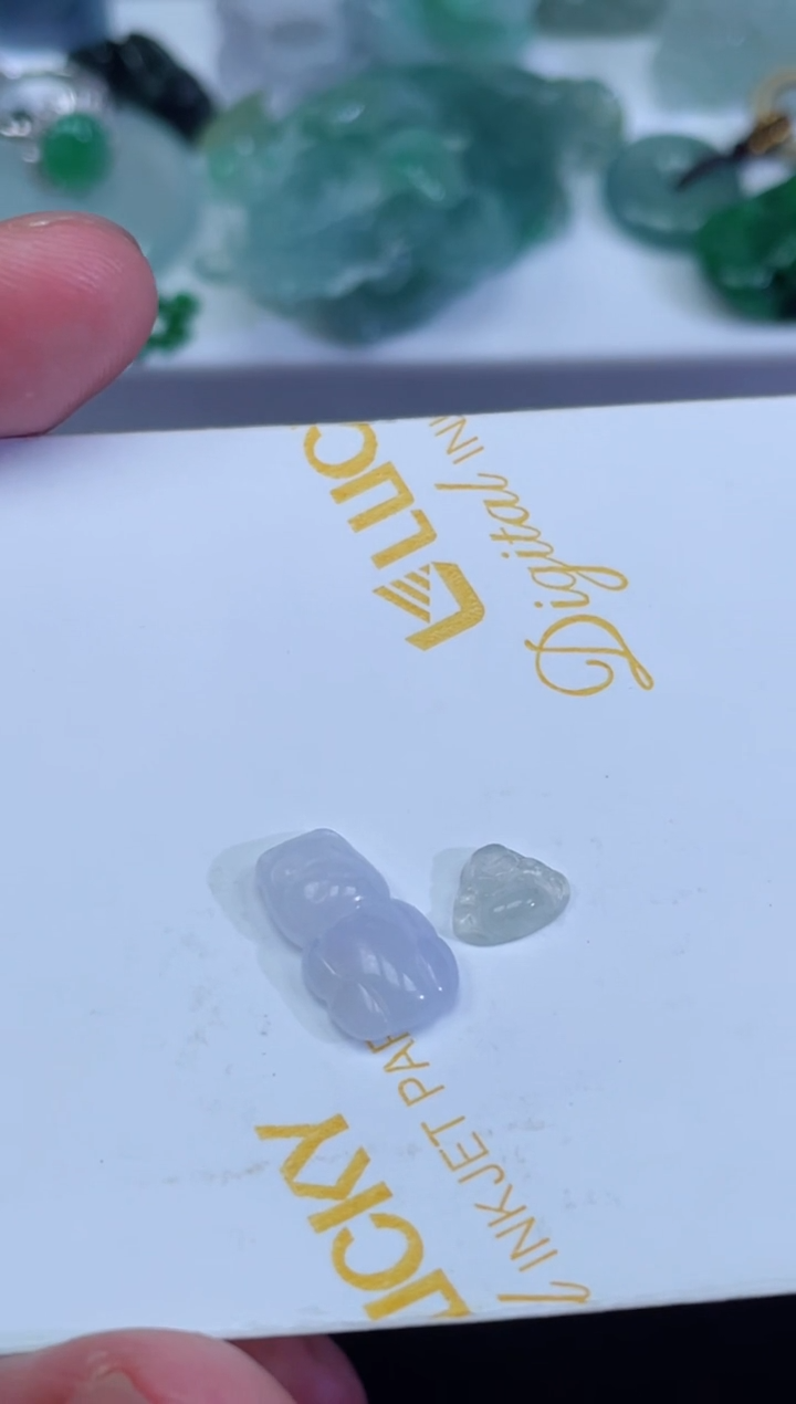 【闪购商品】翡翠颈饰未镶嵌小熊 佛公