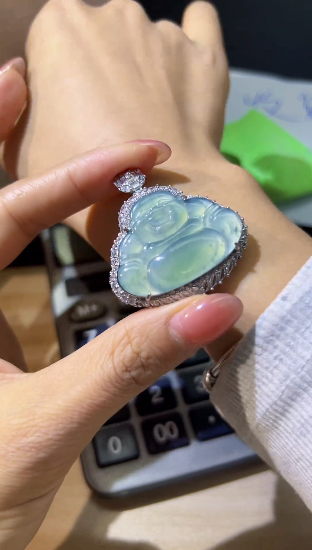 【闪购商品】翡翠颈饰未镶嵌 Q翡翠/多样性发货/一件