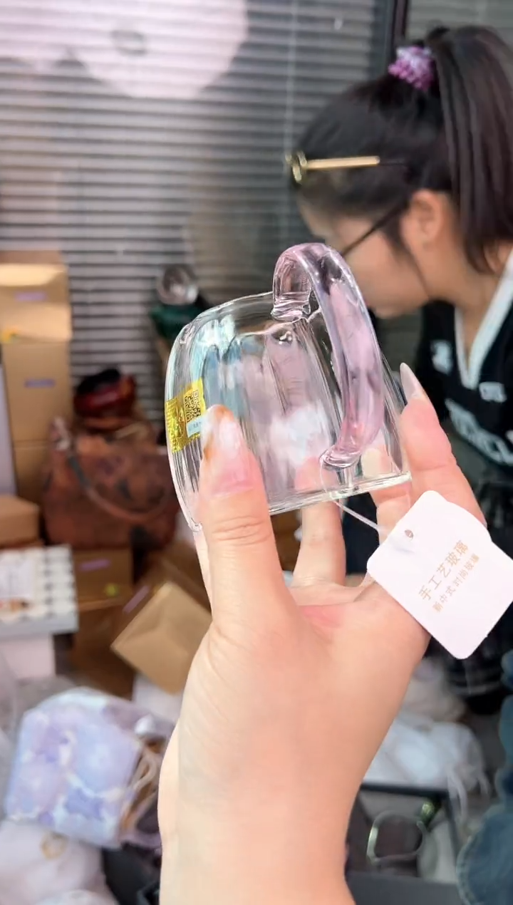 禾墨 晶菱浅粉色           