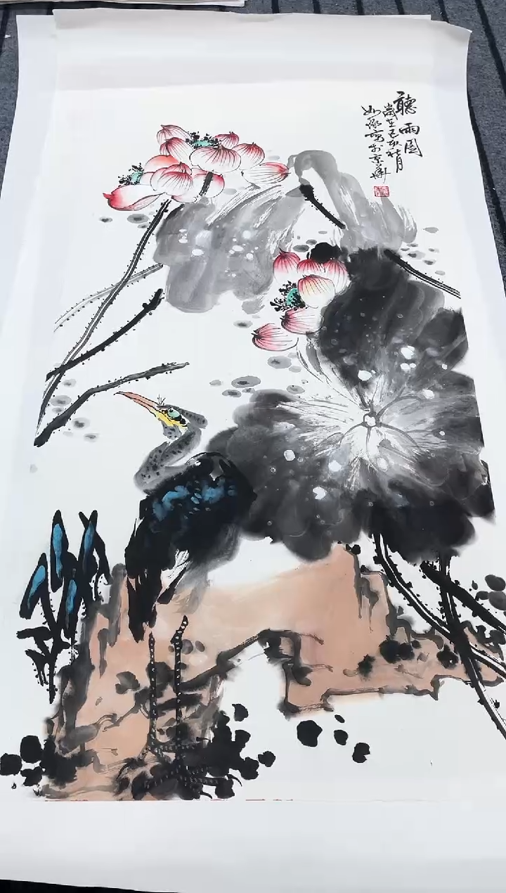 精品国画花鸟作品