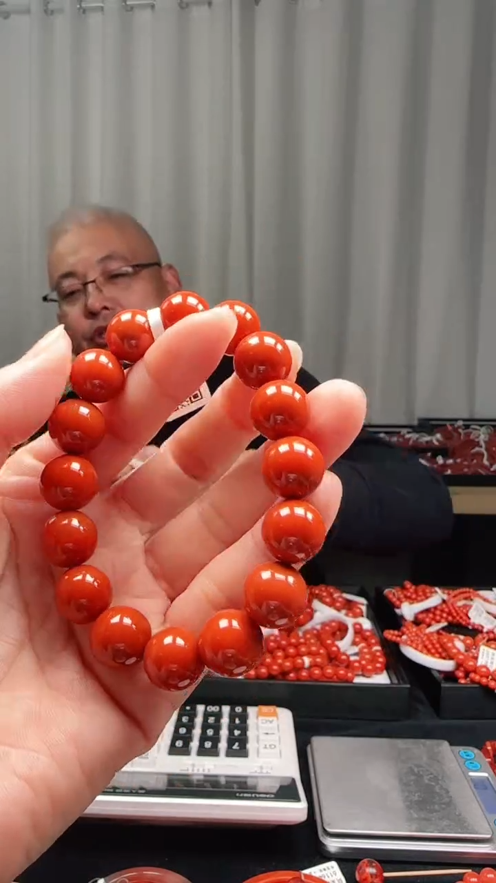 未镶嵌多样性发一件南红玛瑙【云端】13mm保山滴水洞圆珠单圈 