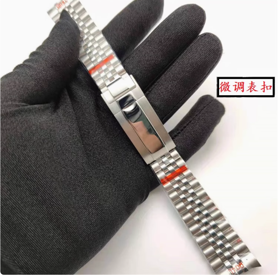 代用适配劳家钢带（新款丹东机芯）