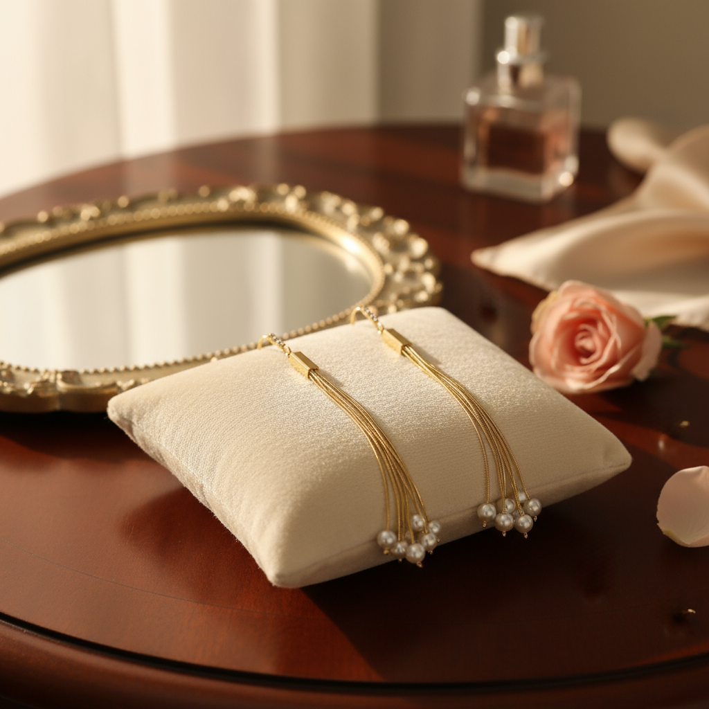  时尚流苏耳钉QQJZ~130