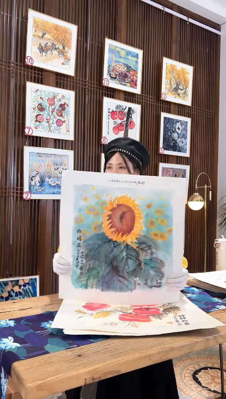 版画耿玉琨名章限量版画S