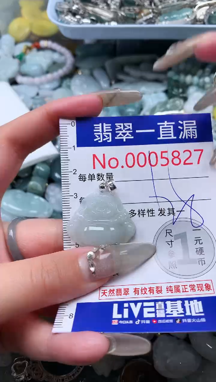 【闪购商品】翡翠吊坠(不含链)未镶嵌5827