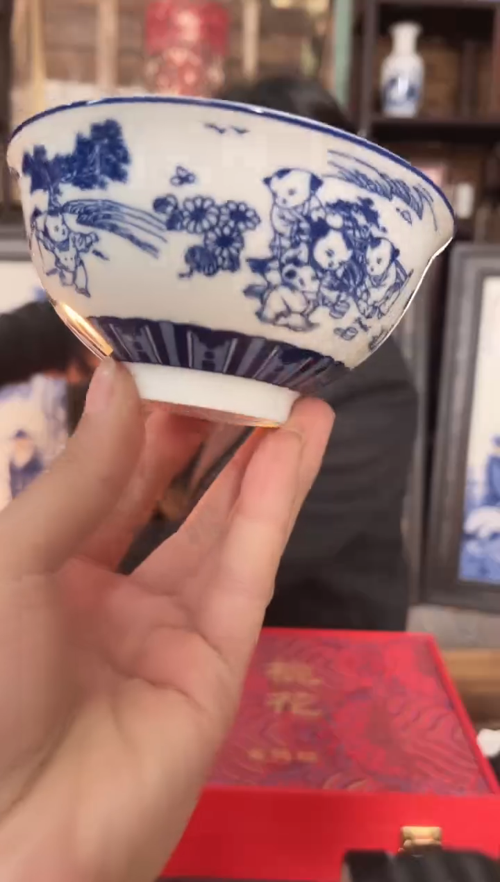 陶景德镇陶瓷摆件C250
