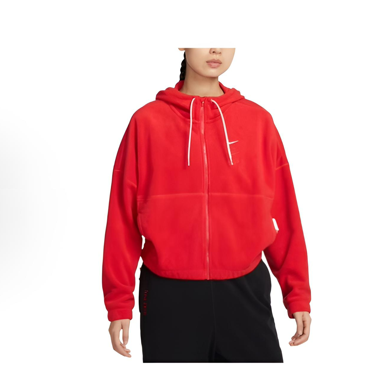 Nike龙腾新年系列宽松保暖连帽绒感外套 FZ6387-657